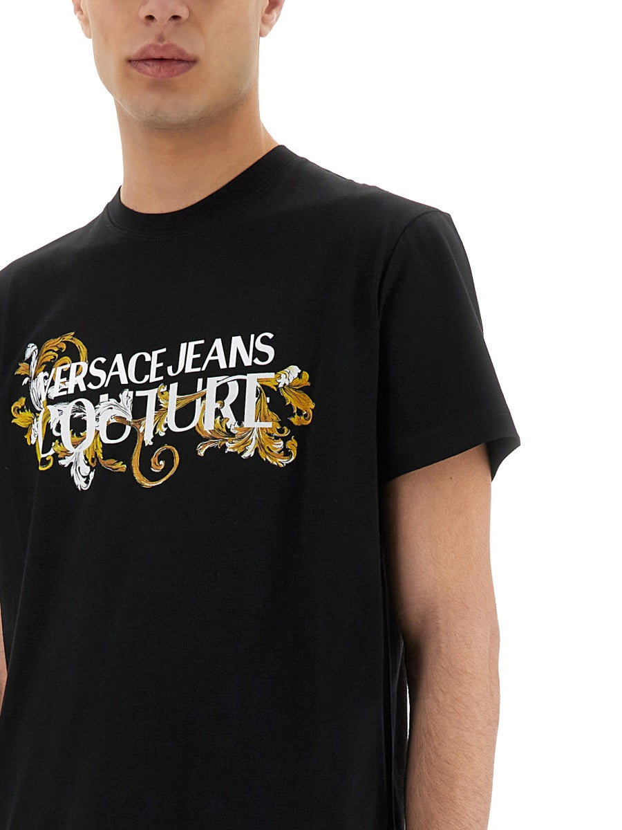 Versace Jeans Couture T shirts - Black | Wanan Luxury