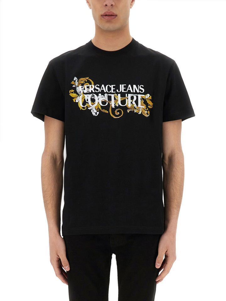 Versace Jeans Couture T shirts - Black | Wanan Luxury