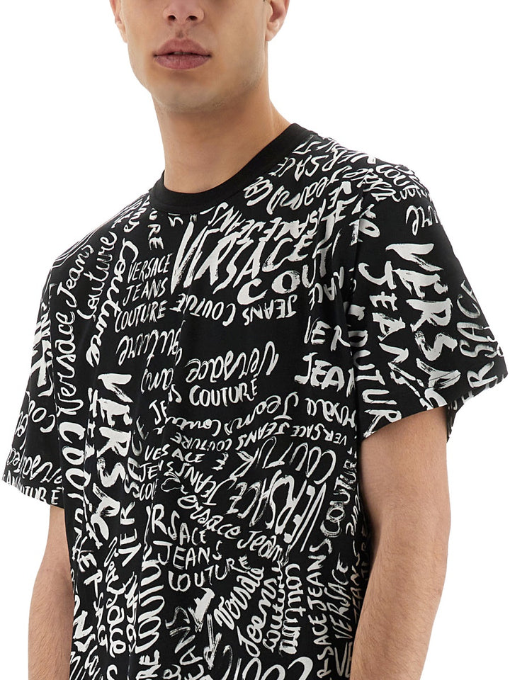 Versace Jeans Couture T shirts - Black | Wanan Luxury