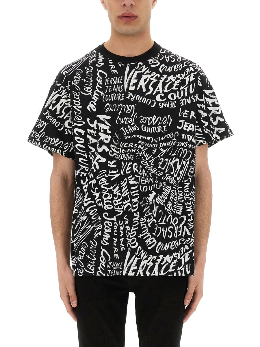 Versace Jeans Couture T shirts - Black | Wanan Luxury