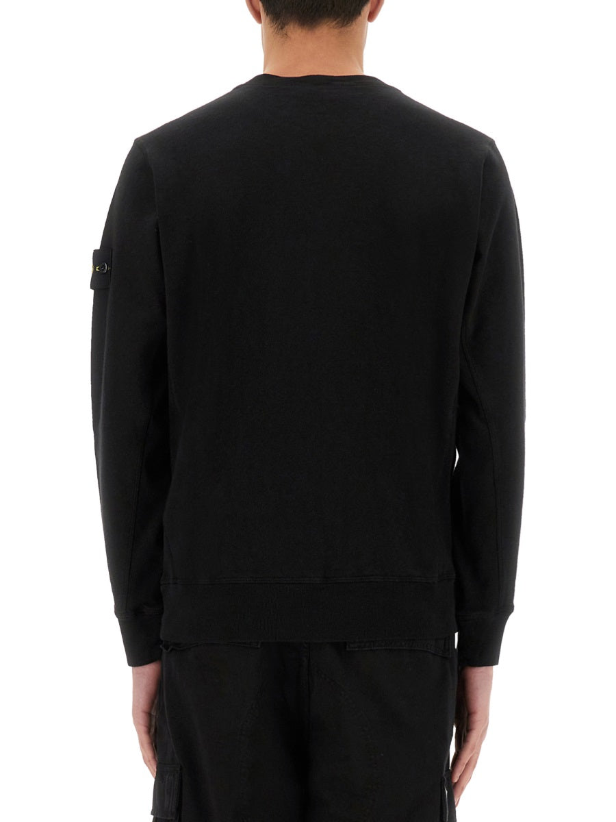 Stone Island Sweatshirts - Black | Wanan Luxury