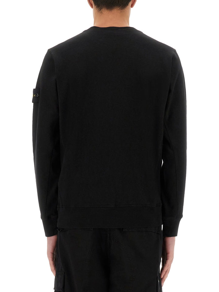 Stone Island Sweatshirts - Black | Wanan Luxury