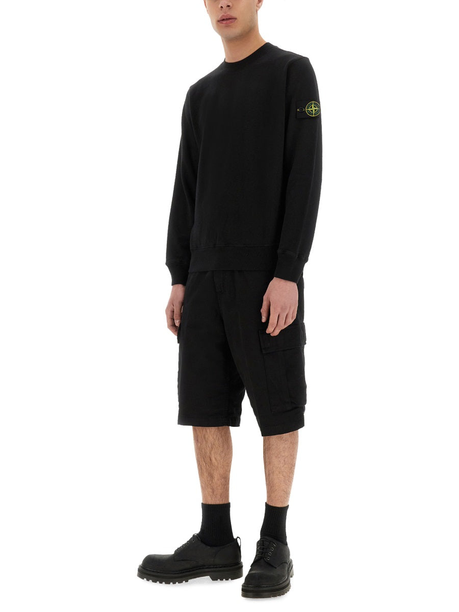 Stone Island Sweatshirts - Black | Wanan Luxury