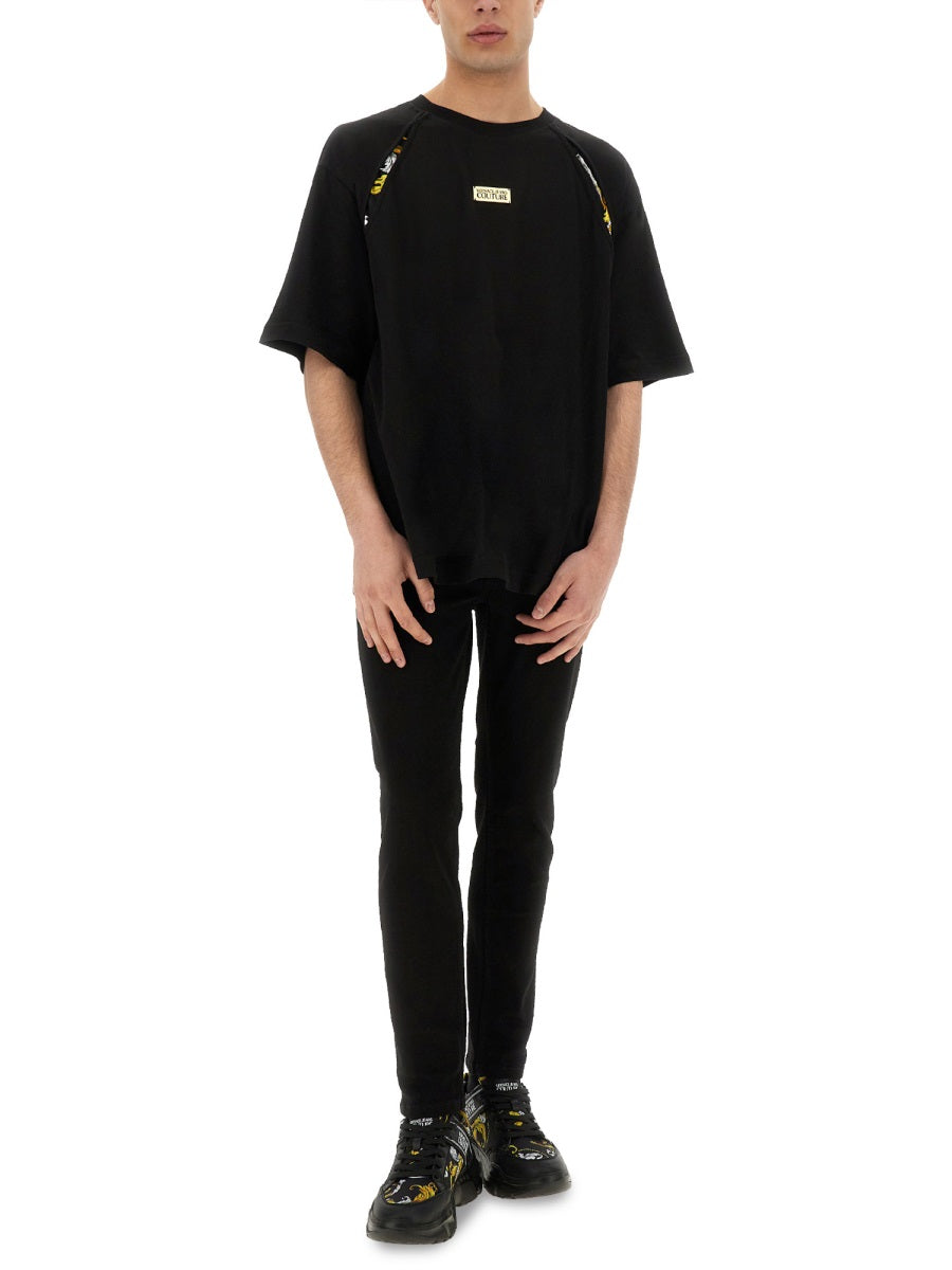 Versace Jeans Couture T shirts - Black | Wanan Luxury