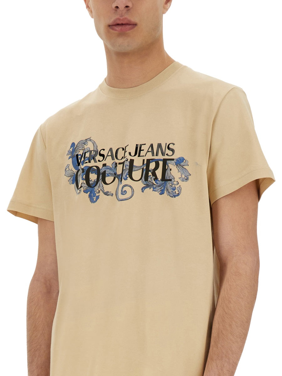 Versace Jeans Couture T shirts - Beige | Wanan Luxury