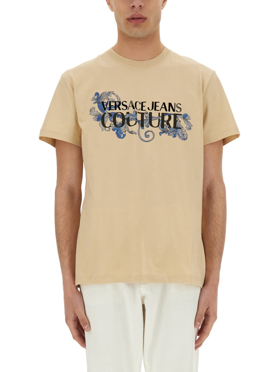 Versace Jeans Couture T shirts - Beige | Wanan Luxury