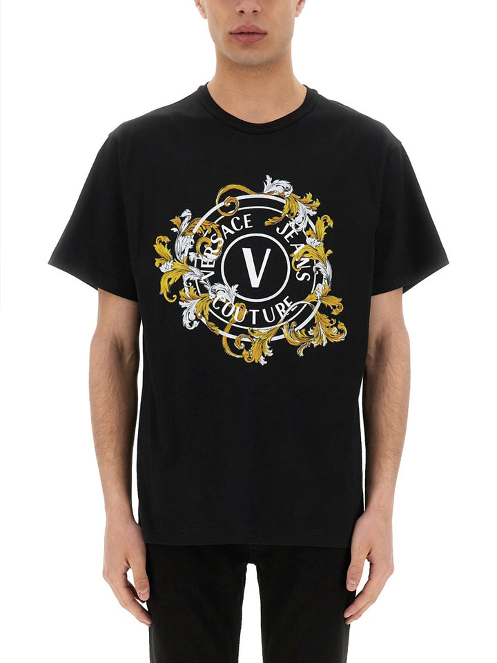 Versace Jeans Couture T shirts - Black | Wanan Luxury