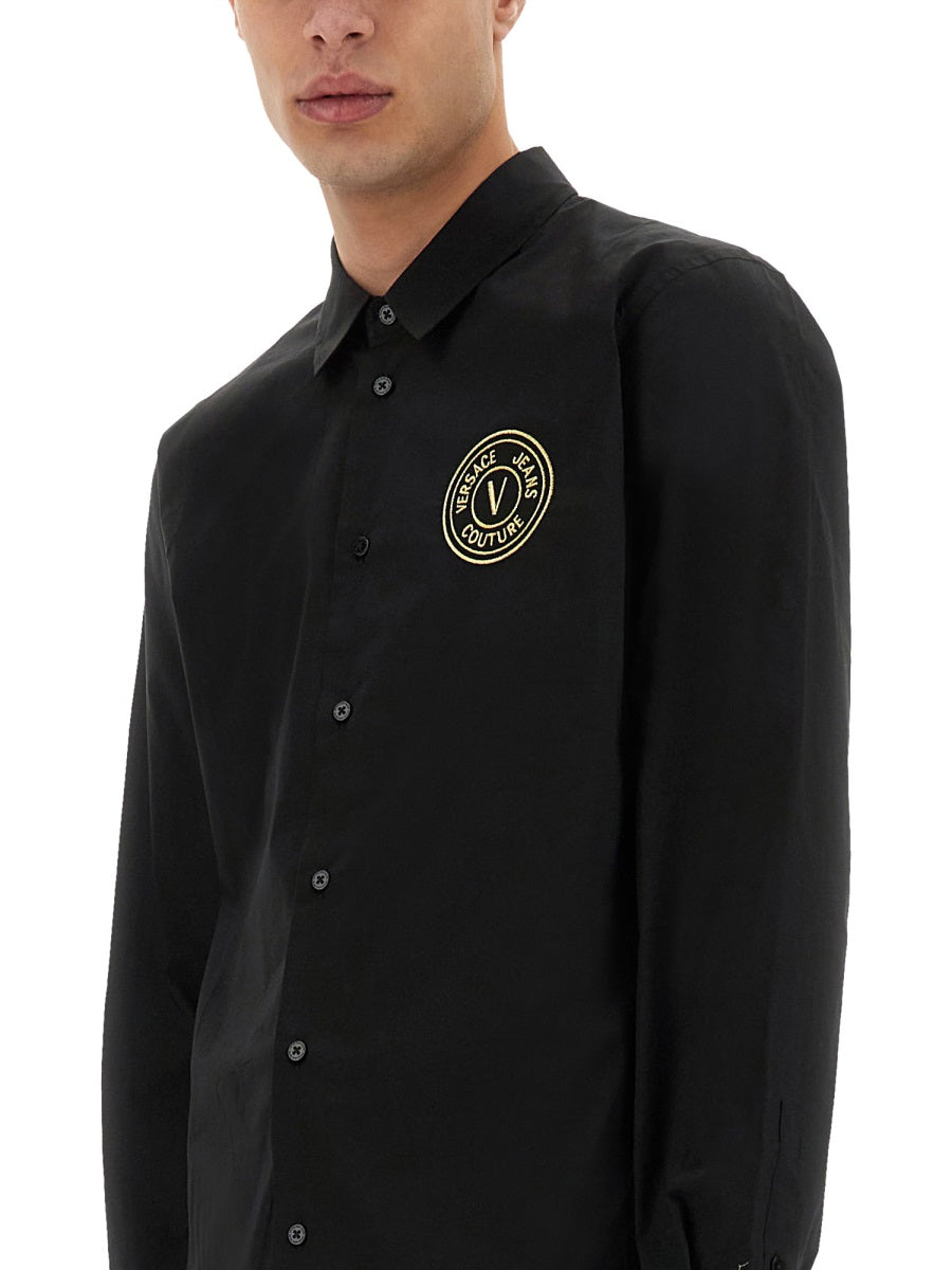 Versace Jeans Couture Shirts - Black | Wanan Luxury