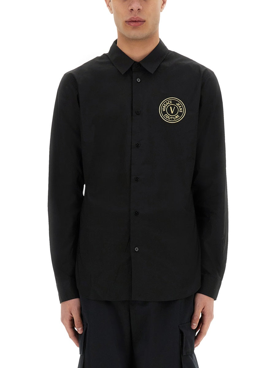 Versace Jeans Couture Shirts - Black | Wanan Luxury