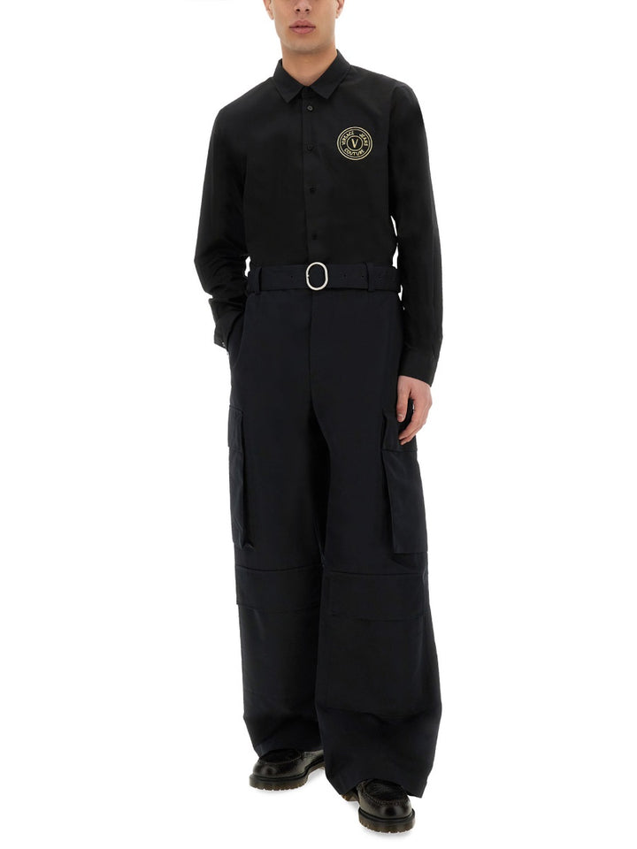 Versace Jeans Couture Shirts - Black | Wanan Luxury