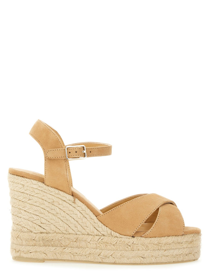 Castañer Wedges - Beige | Wanan Luxury