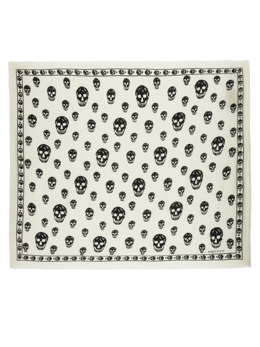 Alexander Mcqueen Scarves & Gloves - Ivory | cf67460656a9fa1fec046052b77ab0540498634c
