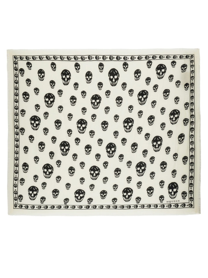Alexander Mcqueen Scarves & Gloves - Ivory | cf67460656a9fa1fec046052b77ab0540498634c