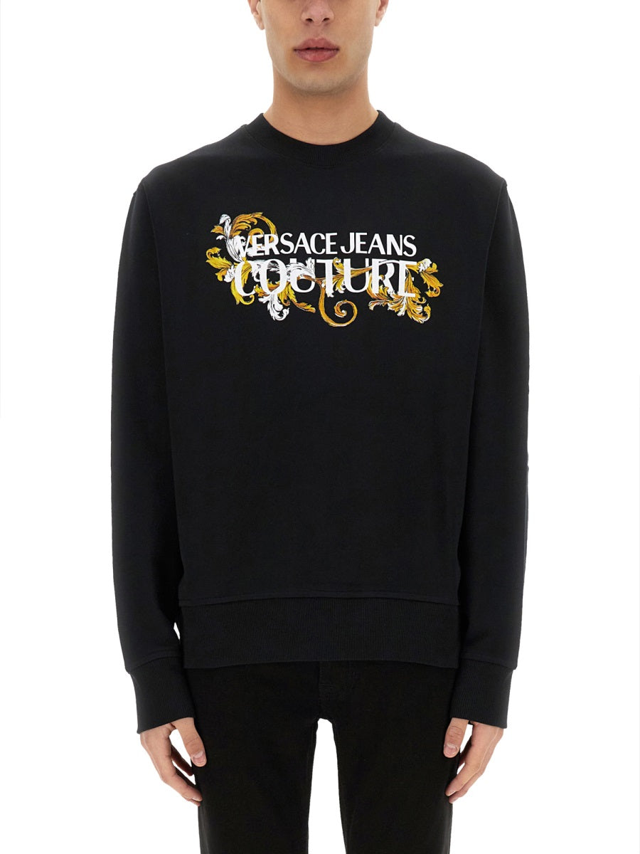 Versace Jeans Couture Sweatshirts - Black | Wanan Luxury