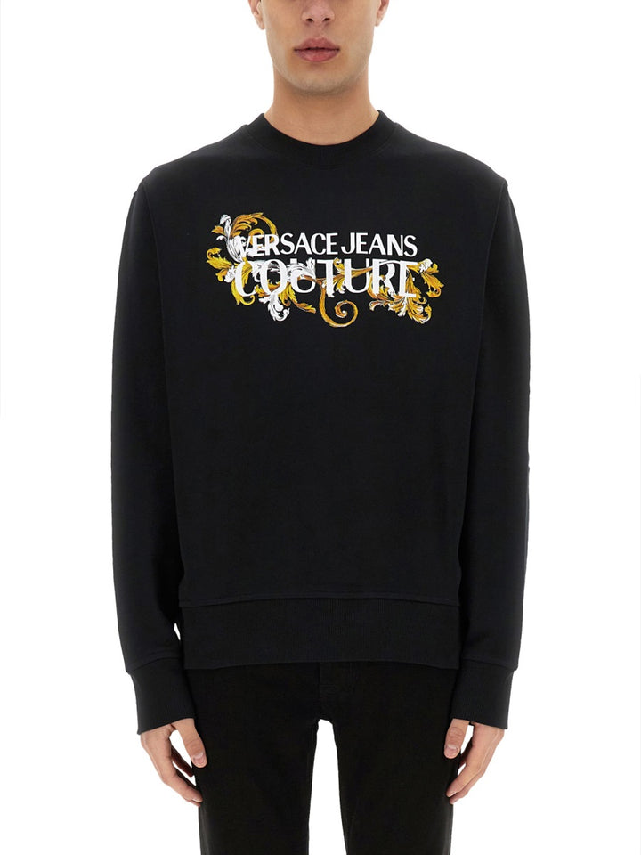 Versace Jeans Couture Sweatshirts - Black | Wanan Luxury