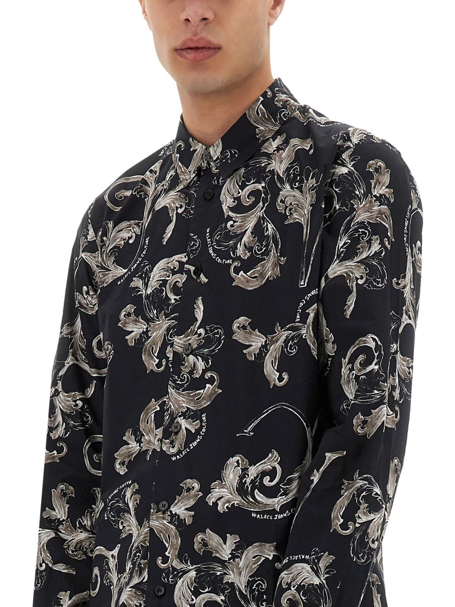 Versace Jeans Couture Shirts - Black | Wanan Luxury
