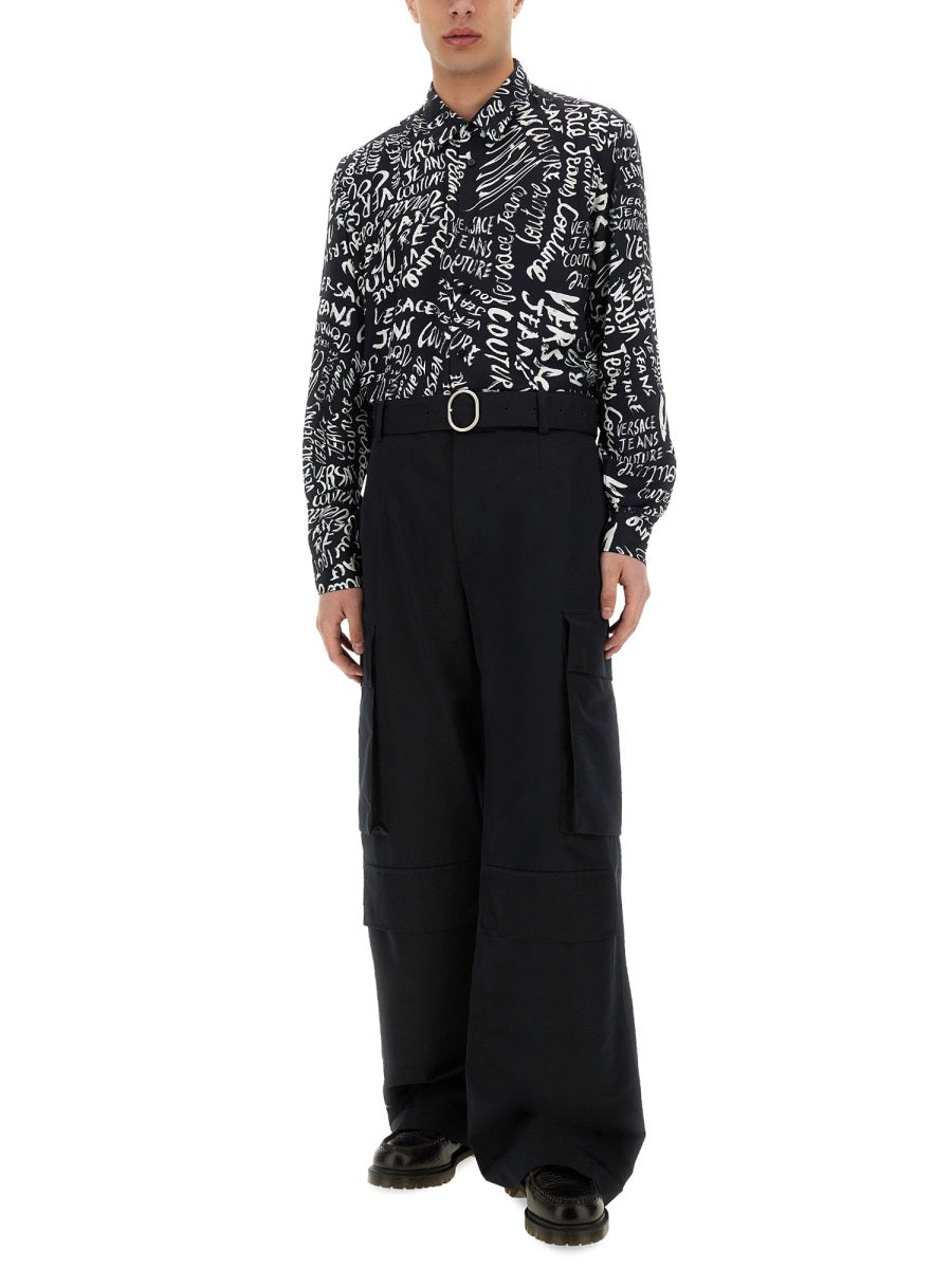 Versace Jeans Couture Shirts - Black | Wanan Luxury