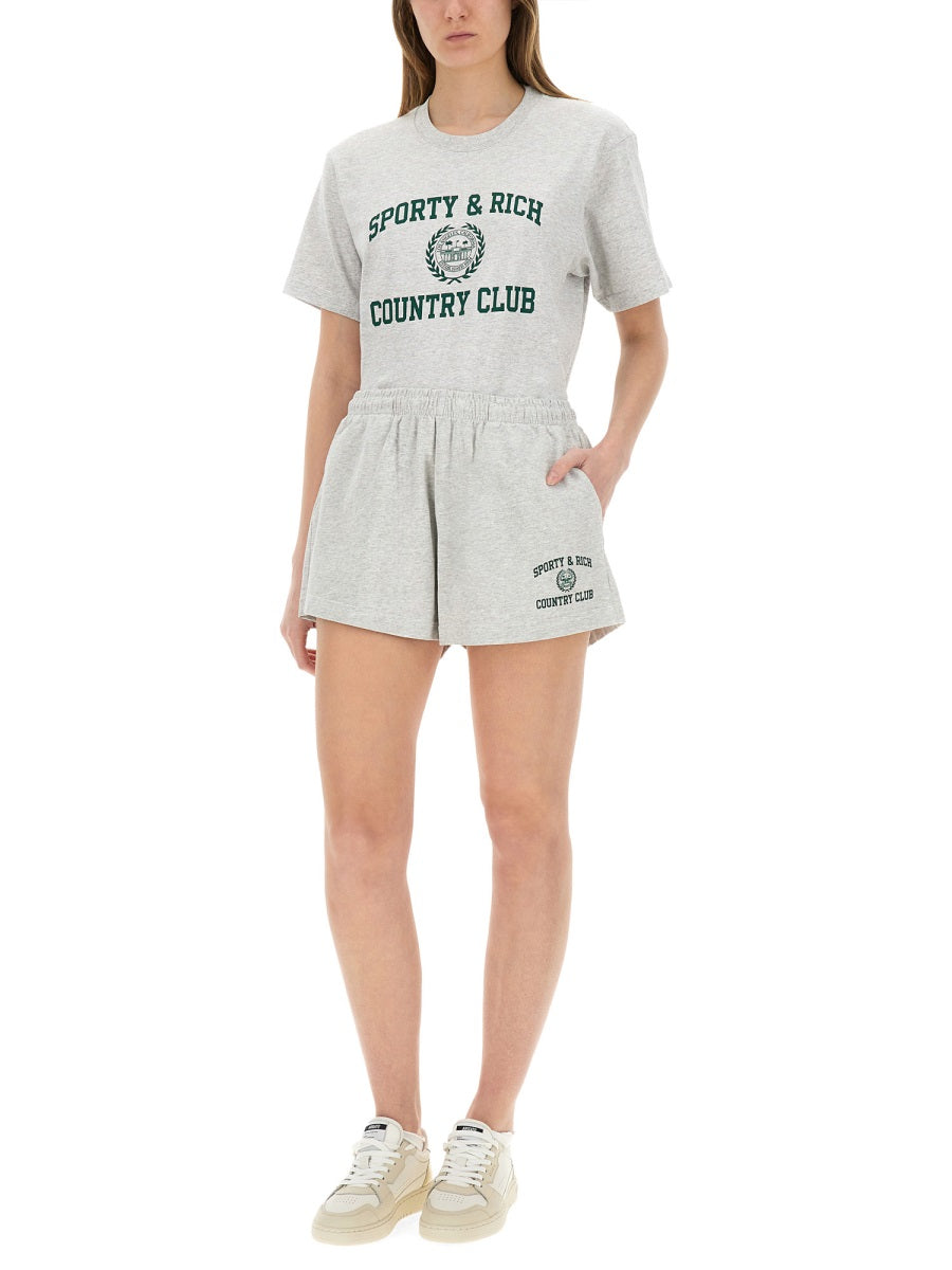 Sporty & Rich T shirts - Grey | Wanan Luxury