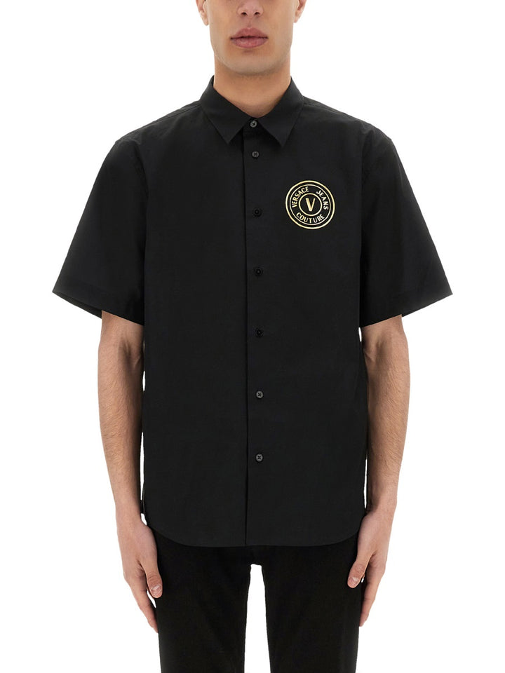 Versace Jeans Couture Shirts - Black | Wanan Luxury