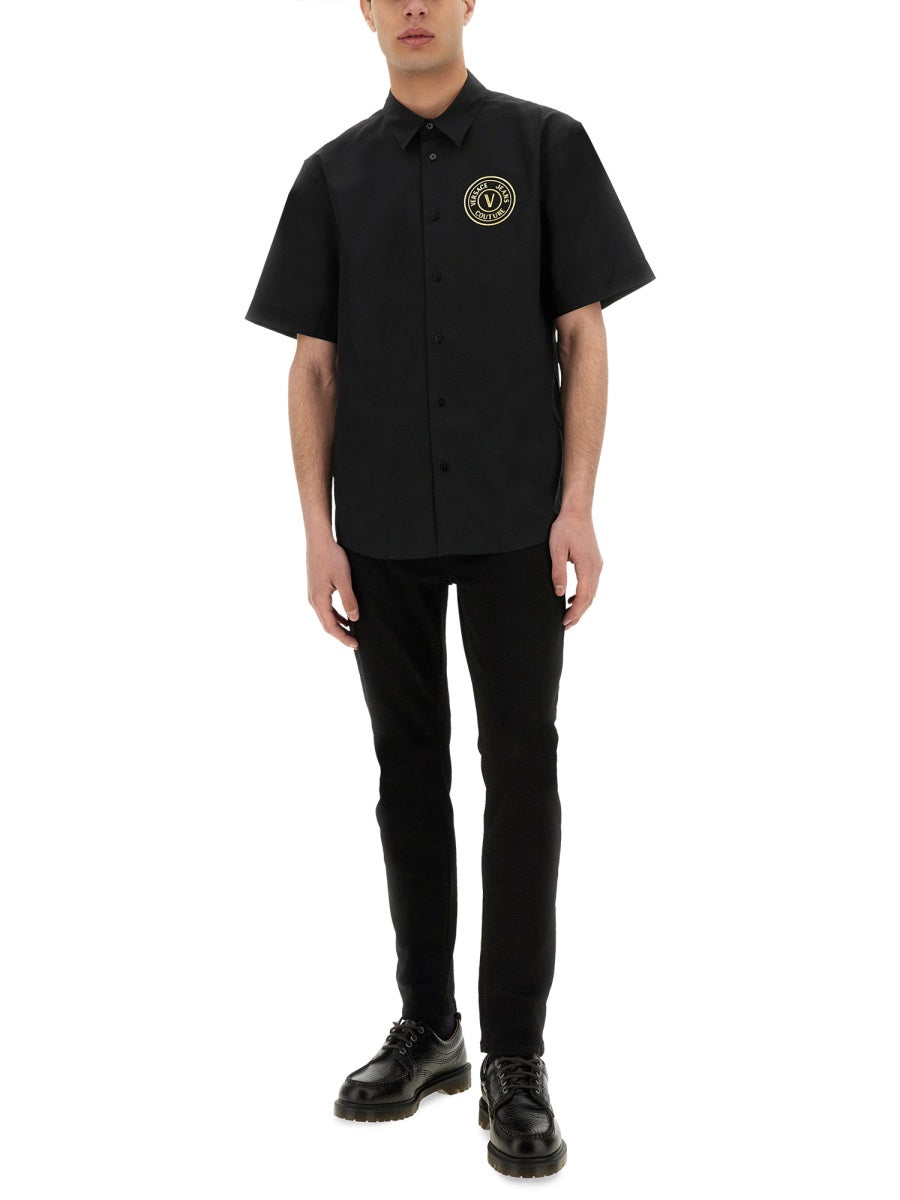 Versace Jeans Couture Shirts - Black | Wanan Luxury