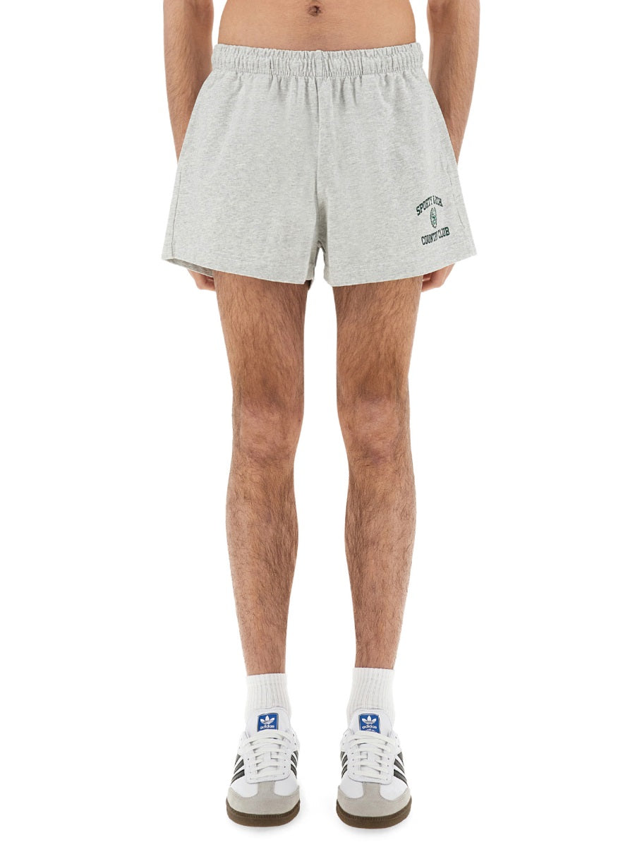 Sporty & Rich Shorts - Grey | Wanan Luxury