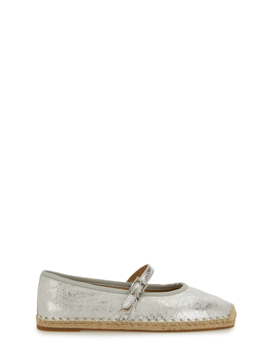 Michael Kors Flat Shoes - Silver | Wanan Luxury