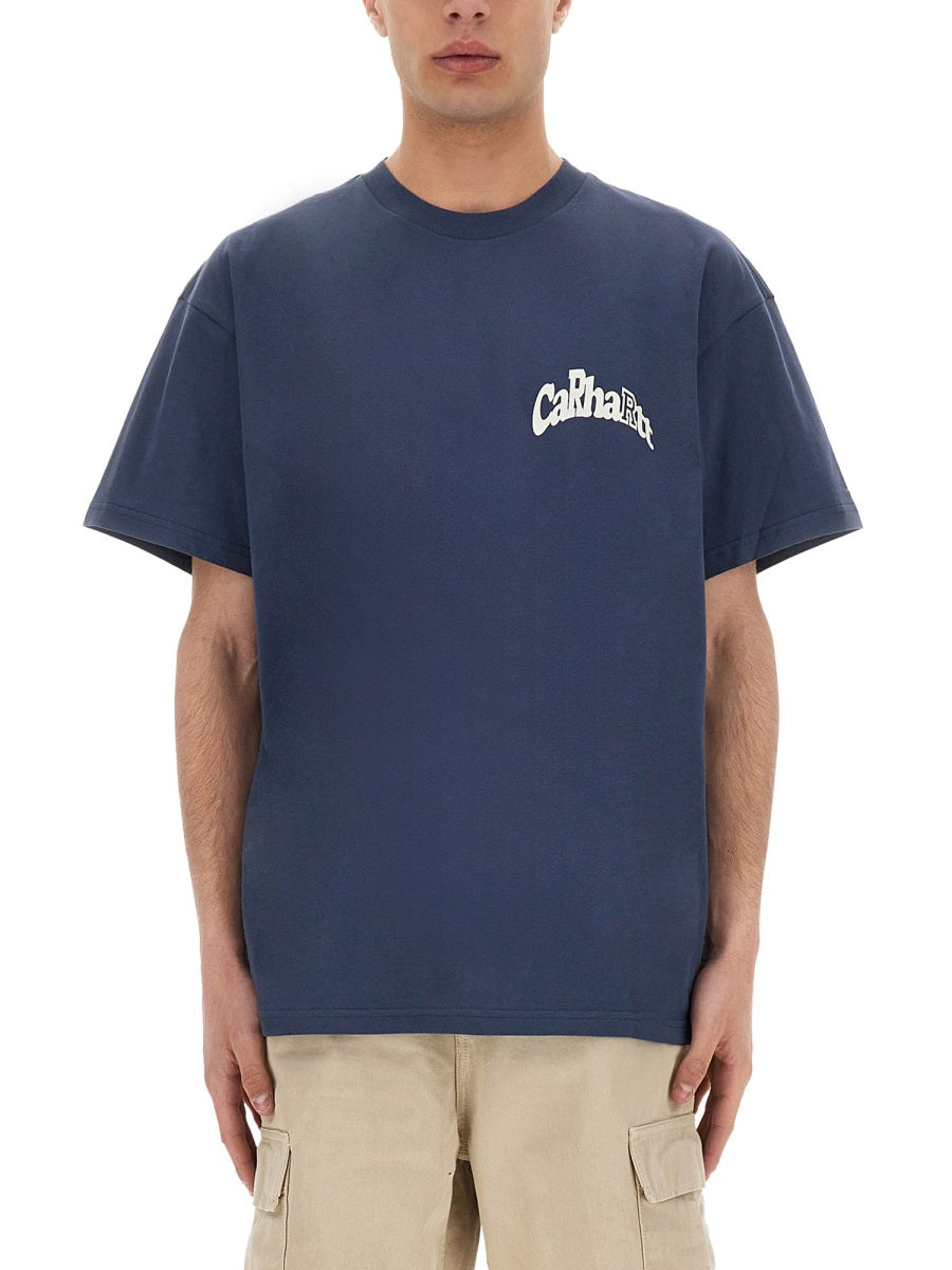 Carhartt Wip T shirts - Blue | Wanan Luxury