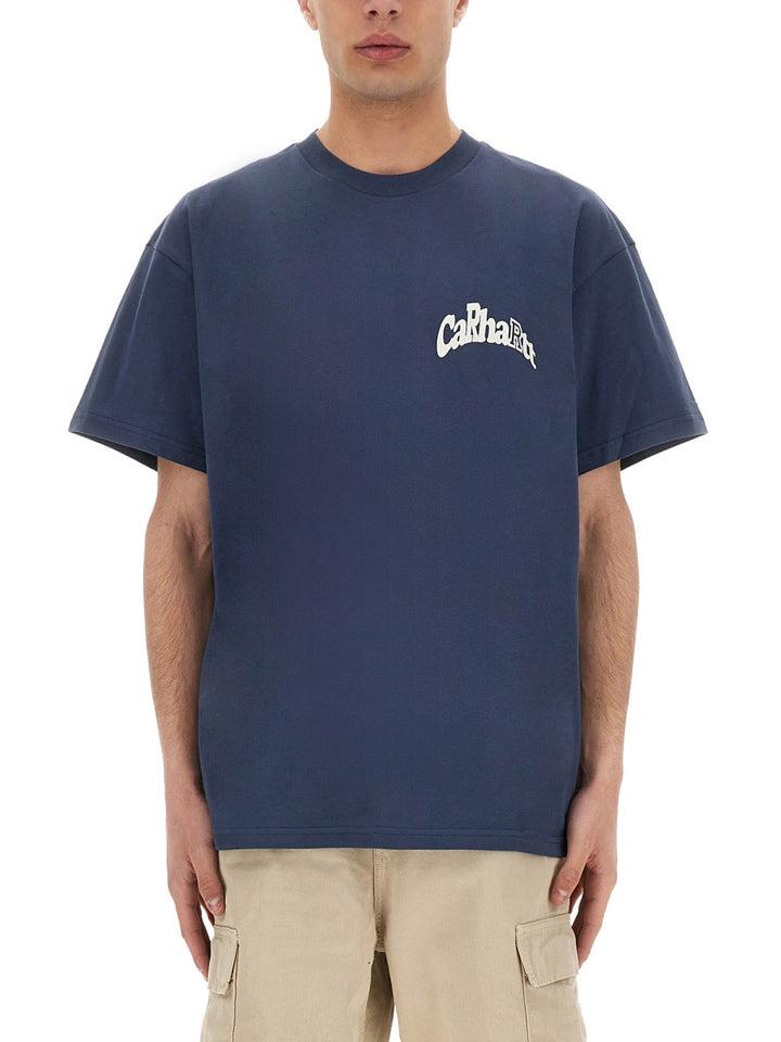 Carhartt Wip T shirts - Blue | Wanan Luxury