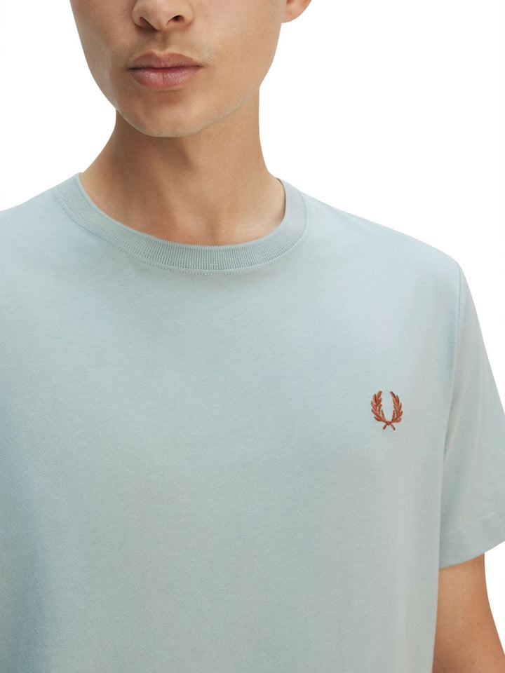 Fred Perry T shirts - White, Light Blue | Wanan Luxury