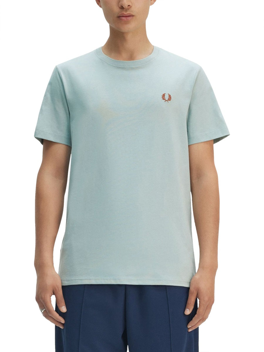 Fred Perry T shirts - White, Light Blue | Wanan Luxury