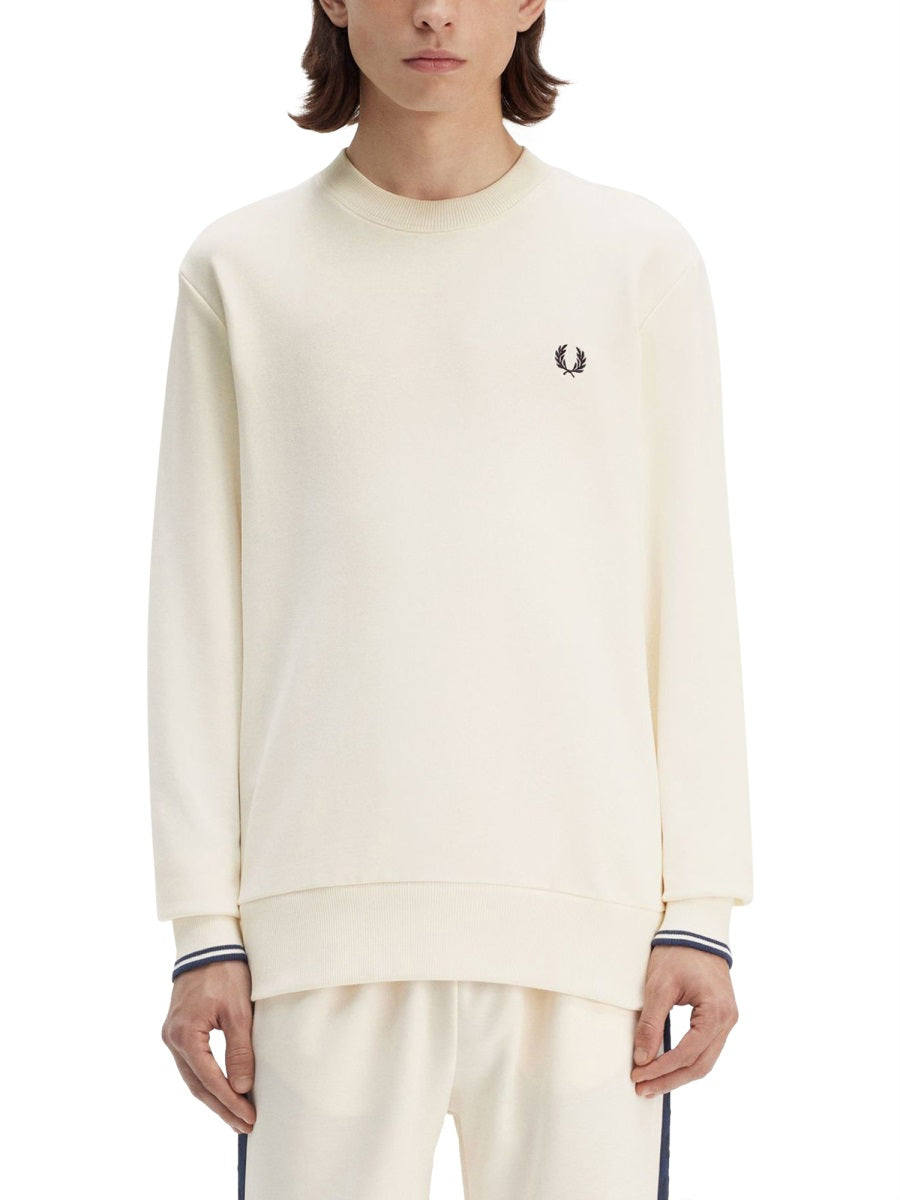 Fred Perry Sweatshirts - White | Wanan Luxury