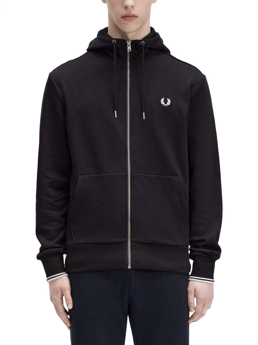 Fred Perry Sweatshirts - Black | Wanan Luxury