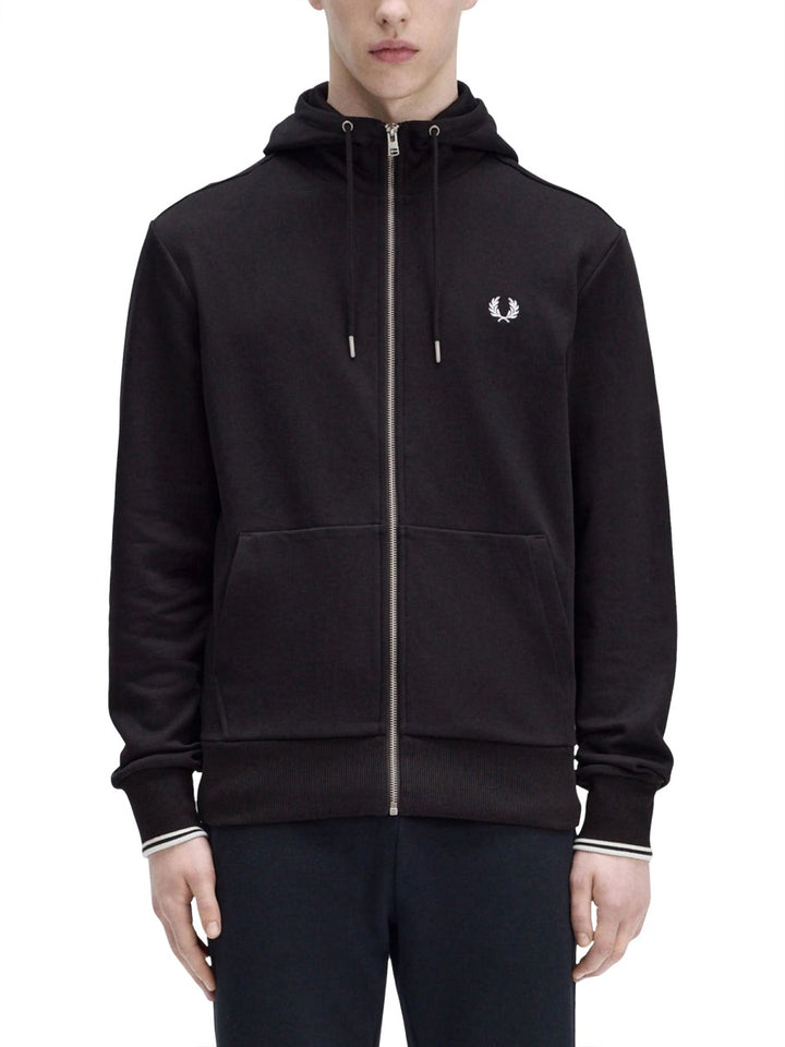 Fred Perry Sweatshirts - Black | Wanan Luxury