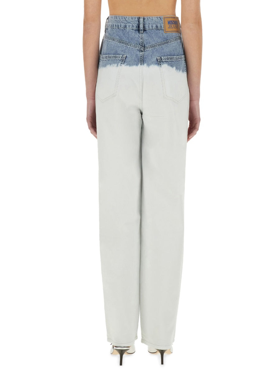Moschino Jeans Denim - White | Wanan Luxury