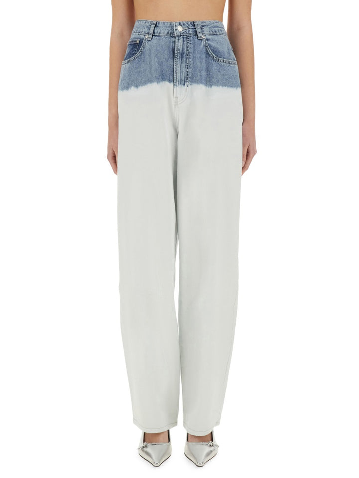 Moschino Jeans Denim - White | Wanan Luxury