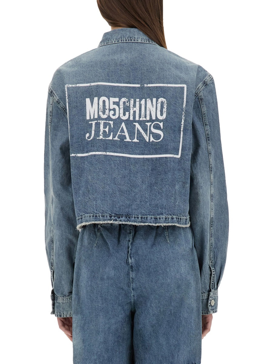 Moschino Jeans Shirts - Blue | Wanan Luxury
