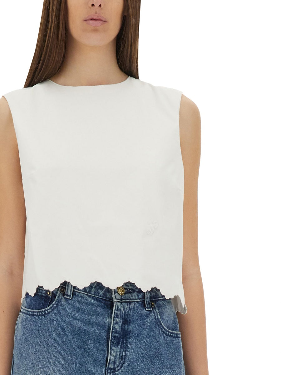 Patou Tops - White | Wanan Luxury