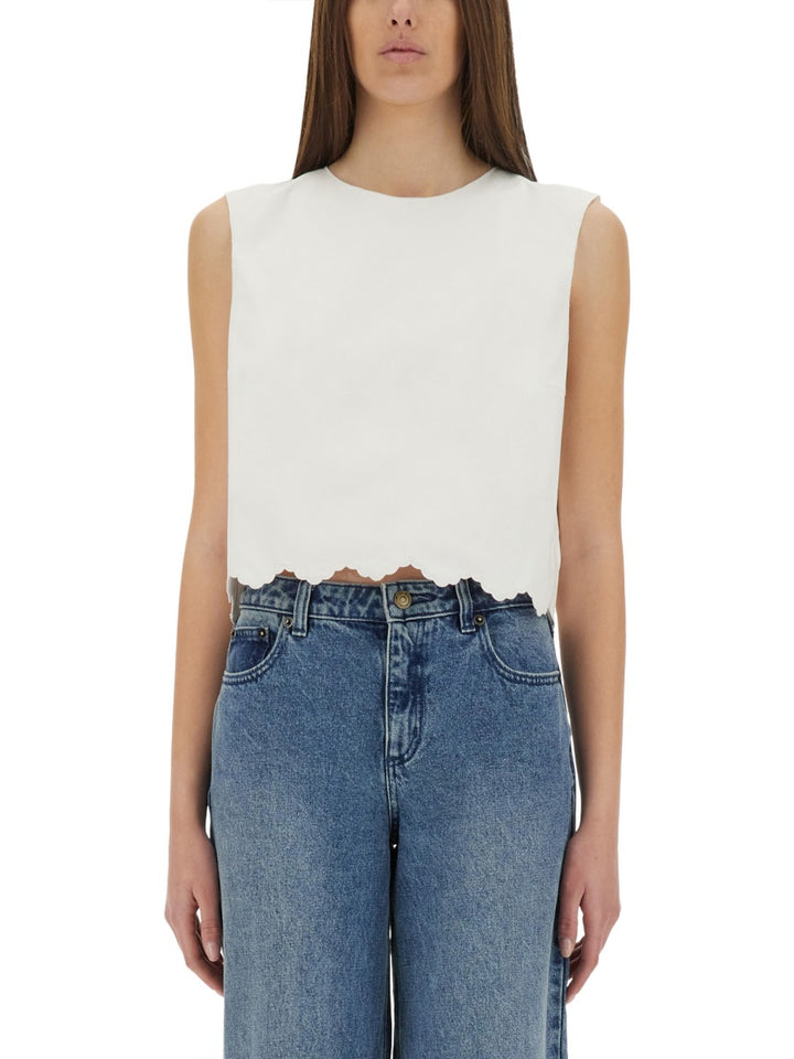 Patou Tops - White | Wanan Luxury