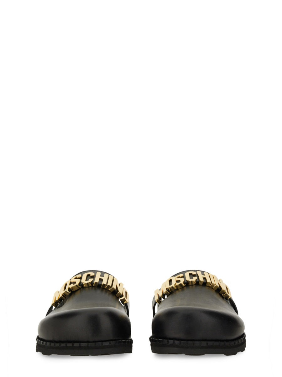 Moschino Sandals - Black | Wanan Luxury