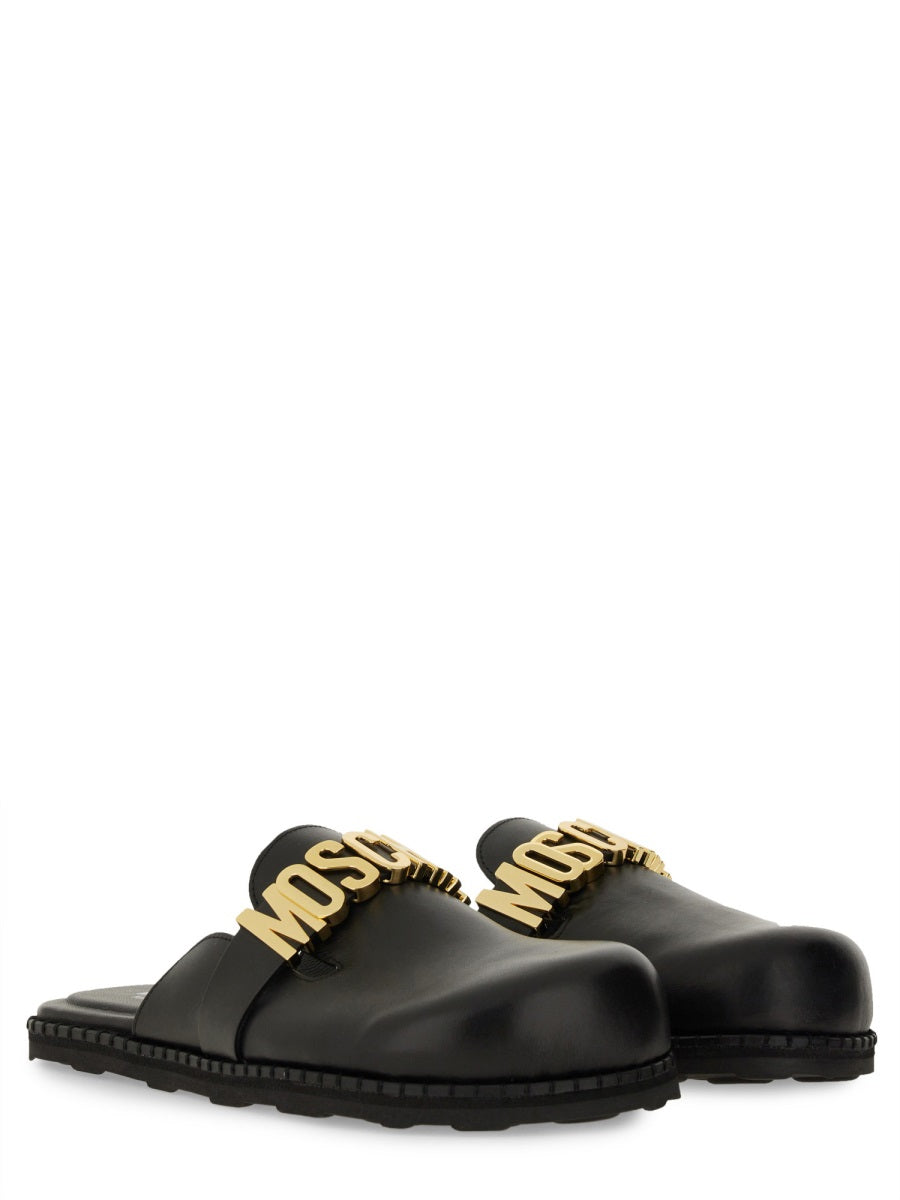 Moschino Sandals - Black | Wanan Luxury