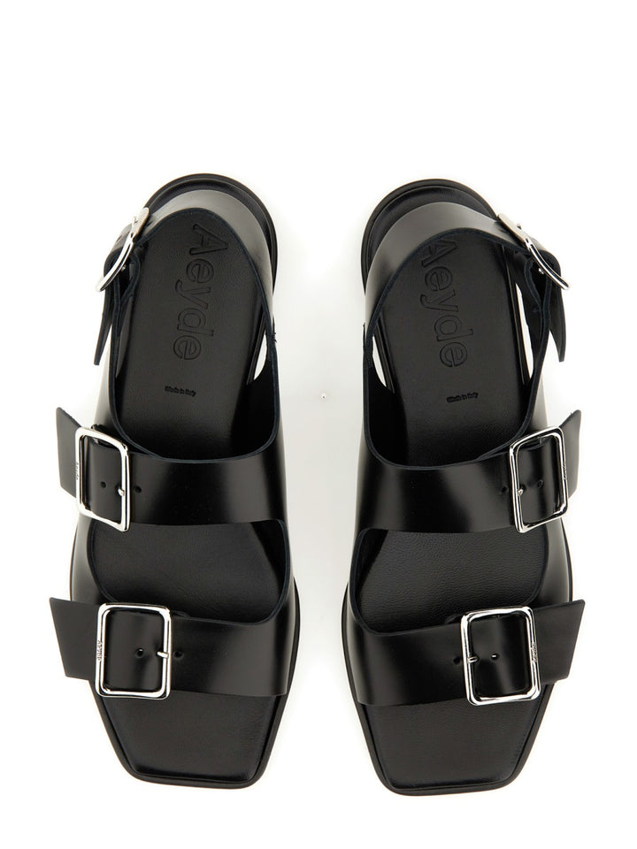 Aeyde Sandals - Black | Wanan Luxury