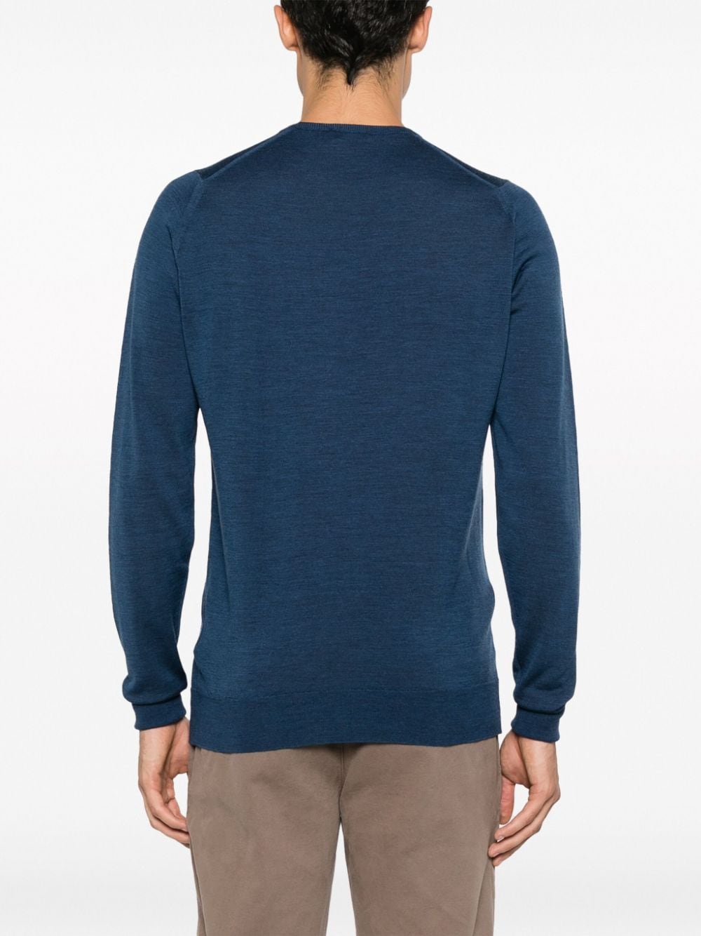 John Smedley Pullover - Blue | e364d2904ee466857ed2426729e717ae47438efc