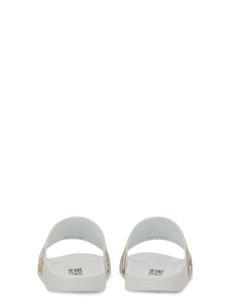 Versace Jeans Couture Sandals - White | Wanan Luxury
