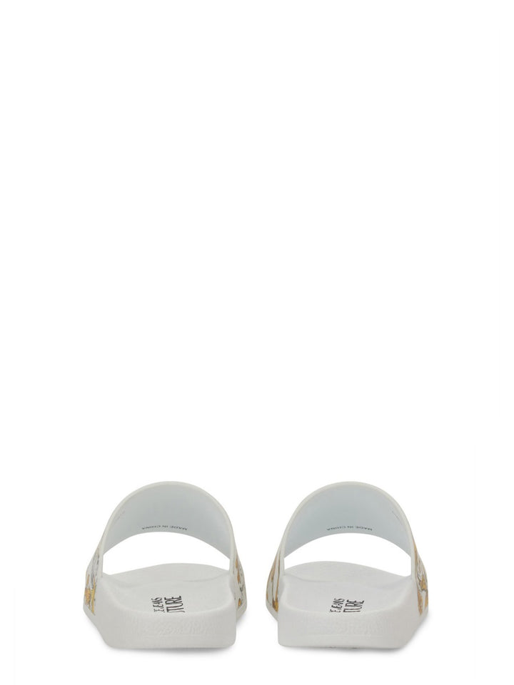 Versace Jeans Couture Sandals - White | Wanan Luxury