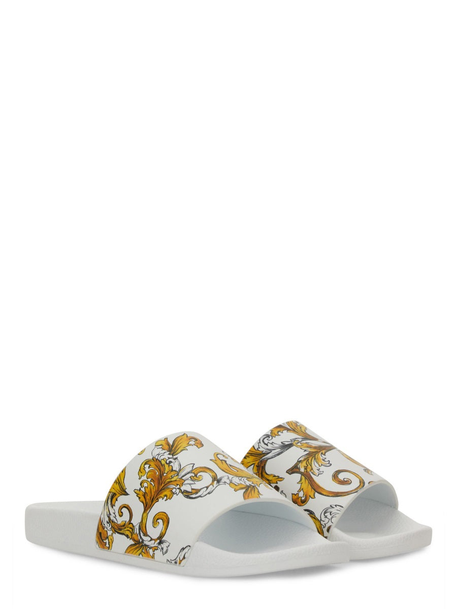 Versace Jeans Couture Sandals - White | Wanan Luxury