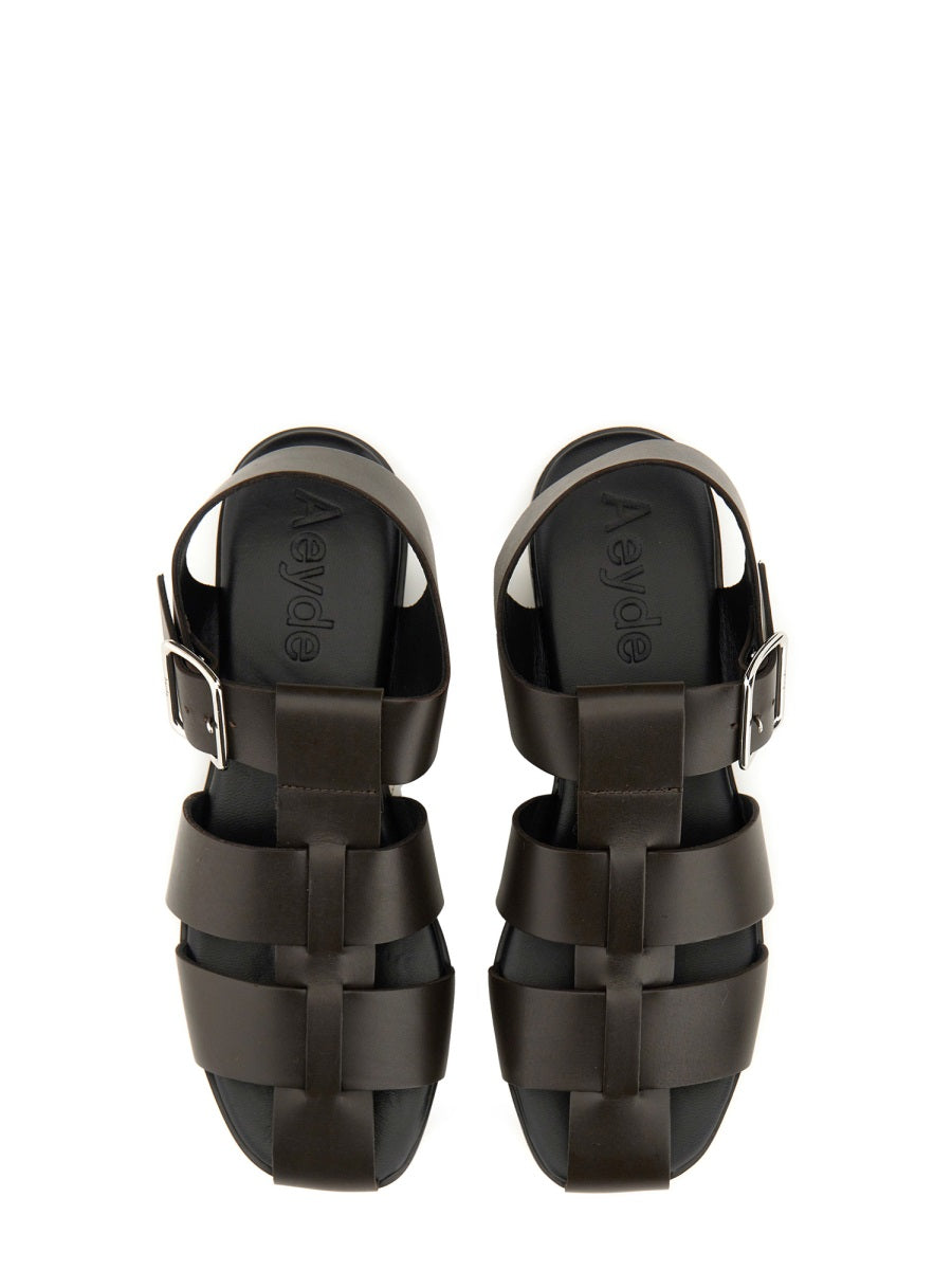 Aeyde Sandals - Brown | Wanan Luxury
