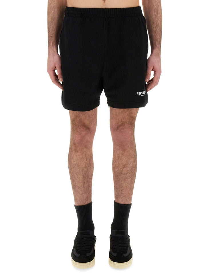 Represent Shorts - Black | Wanan Luxury