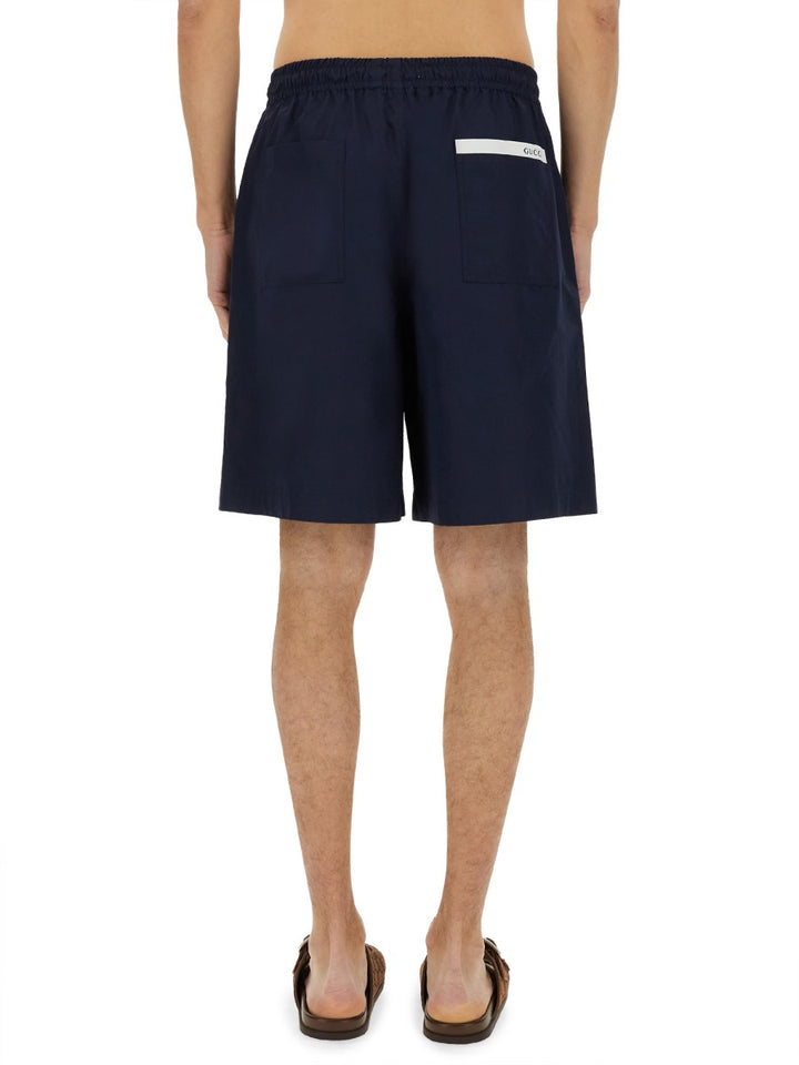 Gucci Shorts - Blue | 5f674191798a77a9ee53394a0a801c7dd30eb726