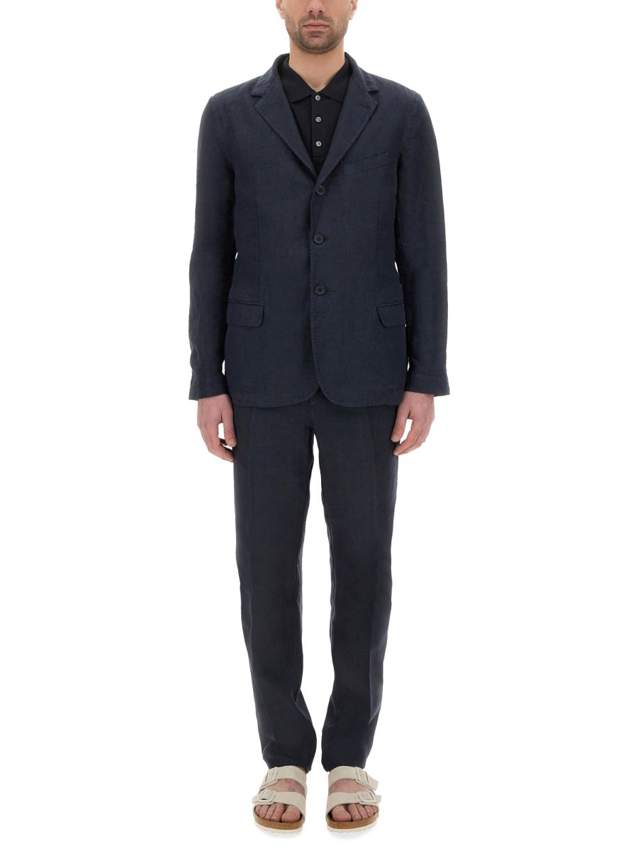 120% Lino Suits & Dresses - Blue | Wanan Luxury