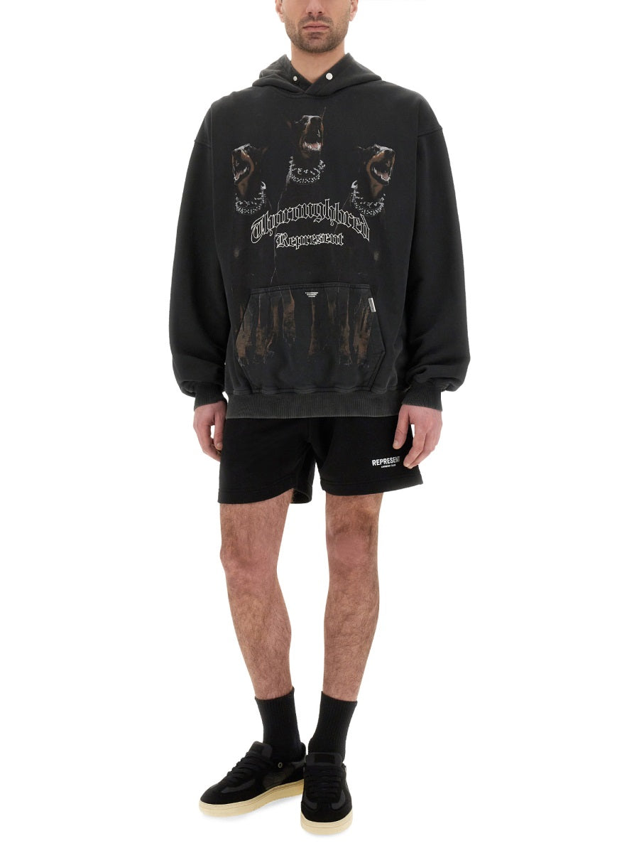 Represent Sweatshirts - Black | Wanan Luxury